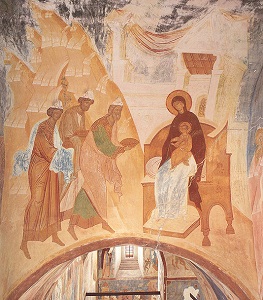 Дионисий Фрагмент росписи харама в честь Рождества Богородицы Ферапонтова монастыря